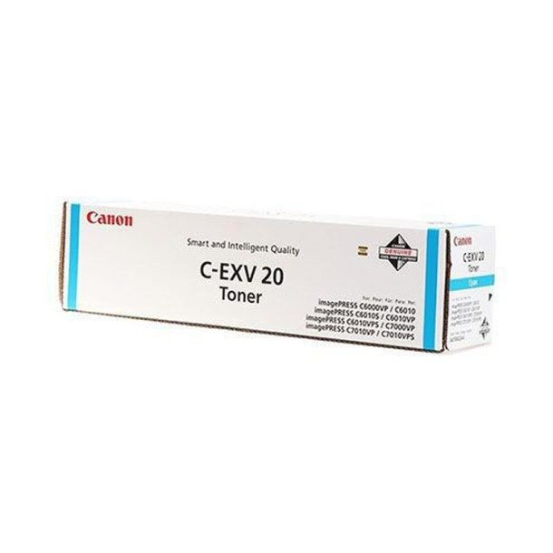 Canon C-EXV 20 original tonerpatron cyan - 35000 sider